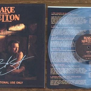 SIGNED Blake Shelton For Recreational Use Only Autograph Vinyl Beckett BAS COA