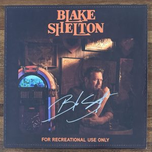 SIGNED Blake Shelton Recreational Use Only Autographed Vinyl LP Beckett BAS COA