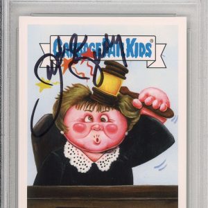 2016 Topps Garbage Pail GPK Insane Jane Judge Judy Sheindlin SIGNED PSA DNA COA