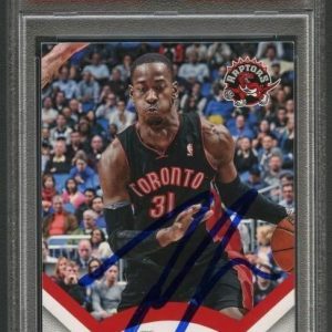 2013-14 Panini Prestige #38 Terrence Ross Signed Card AUTO 10 PSA Slabbed Raptor