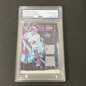 2020 Panini Diamond Kings #DKM-MO Mauricio Dubón Patch Rookie signed card PSA