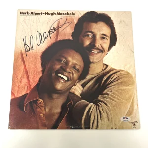 Herb Alpert Vinyl Cover Signed PSA/DNA Hugh Masekela Album
