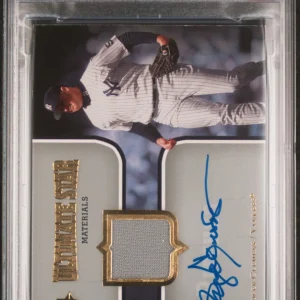 2007 Ult Collection Ult Star Mats #SM-RC Roger Clemens Mat. signed PSA A Auto 10