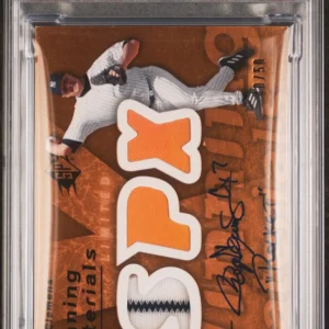 2007 SPX Winning Mats Brnz Lmtd 40/50 #WM-CL Roger Clemens signed PSA A Auto 10