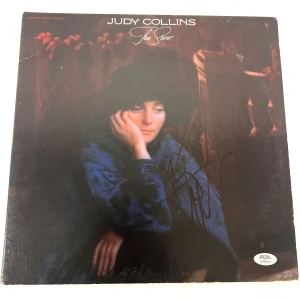 Judy Collins Signed Vinyl Cover PSA/DNA Autographed True Stories