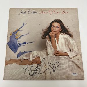Judy Collins Signed Vinyl Cover PSA/DNA Autographed Times Of Our Lives