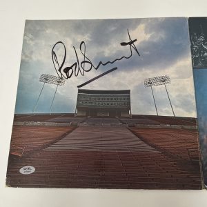 Rod Stewart Signed Vinyl Never A Dull Moment PSA Autographed Music