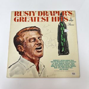 Rusty Draper Signed Vinyl Cover PSA/DNA Autographed Greatest Hits