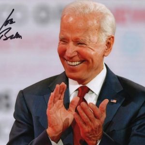 President Joe Biden Signed Autograph 8x10 Photo Photograph - Smiling w/ JSA COA