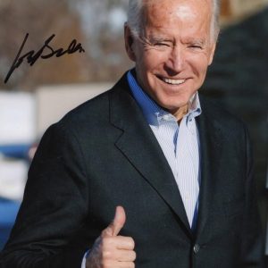 46th President Joe Biden Signed Autograph 8x10 Photo - Thumbs Up w/ JSA COA