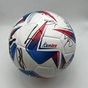 Brazil National Team Signed Soccer Ball V. Junior, Rodrygo, Marquinhos, Gomes