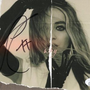 Sabrina Carpenter Signed Autograph 5x7 Why Promo Postcard Photo Print JSA COA