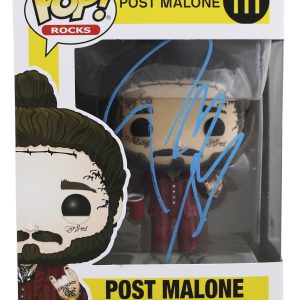 Post Malone Authentic Signed #111 Funko Pop Vinyl Figure PSA/DNA #AE72175