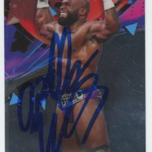 Apollo Crews WWE Authentic Signed 2021 Topps #43 Card Autographed BAS #BS86660