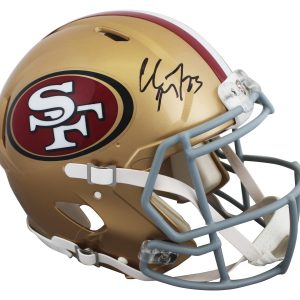 49ers Christian McCaffrey Signed Full Size Speed Proline Helmet Fanatics