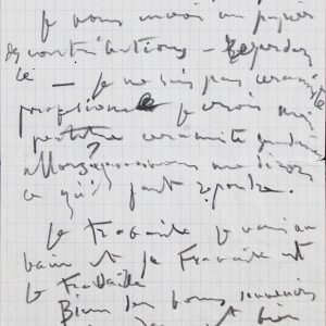 Pablo Picasso Authentic Signed 5.25x8.25 1953 Handwritten Letter BAS #AE13883
