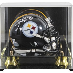 Steelers Hines Ward Authentic Signed Speed Mini Helmet w/ Case BAS Witnessed