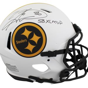 Steelers Hines Ward "SB XL MVP" Signed Lunar F/S Speed Proline Helmet BAS Wit