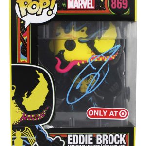 Tom Hardy Venom Signed Eddie Brock #869 Funko Pop Vinyl Figure BAS #BT57787