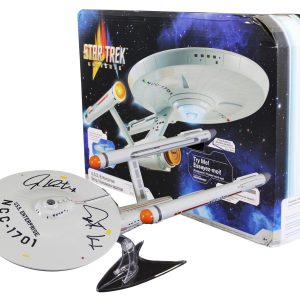 William Shatner Star Trek "Captain Kirk" Signed USS Enterprise NCC-1701 BAS Wit