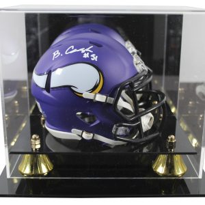 Vikings Blake Cashman Authentic Signed Speed Mini Helmet W/ Case BAS Witnessed