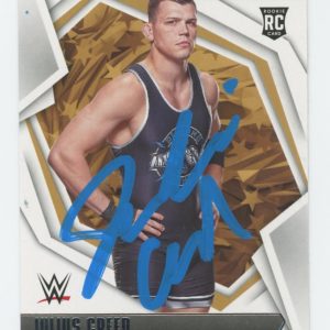 Julius Creed WWE Signed 2022 Panini Chronicles R&S #188 Rookie Card BAS #BS86656