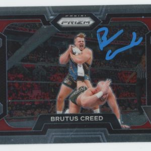 Brutus Creed WWE Authentic Signed 2024 Panini Prizm #76 Card BAS #BS86646