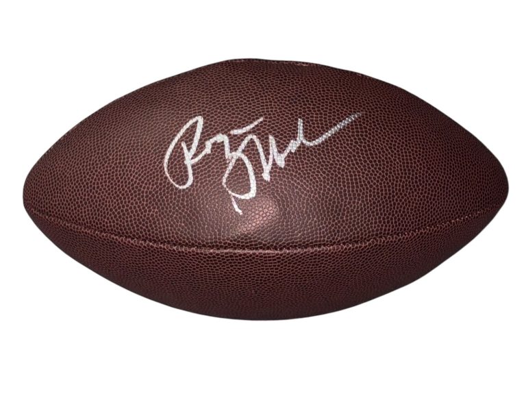 Roger Staubach Signed Autograph NFL Football Dallas Cowboys HOF Beckett BAS