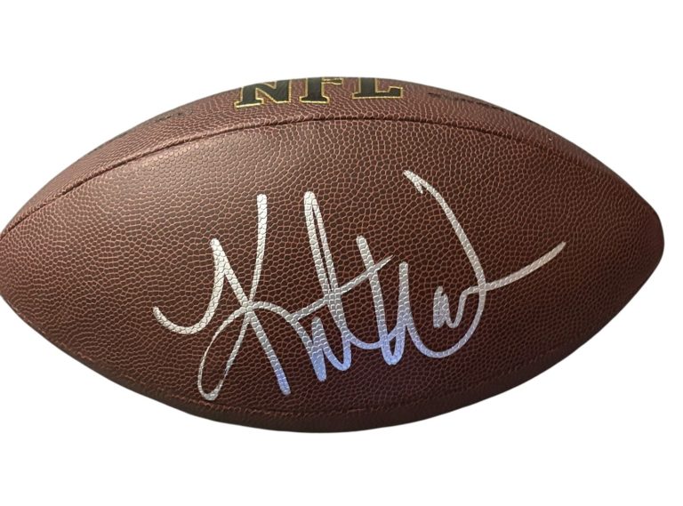 Kurt Warner Signed Autograph NFL Football St. Louis Rams Cardinals Beckett BAS