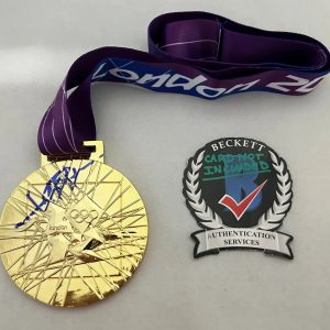 Usain Bolt Signed 2012 London Olympics Gold Medal Beckett BAS 2 COA