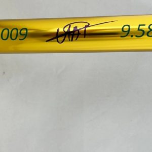 Usain Bolt Signed Baton berlin 2009 9.58 100M World Record Olympics Beckett B...