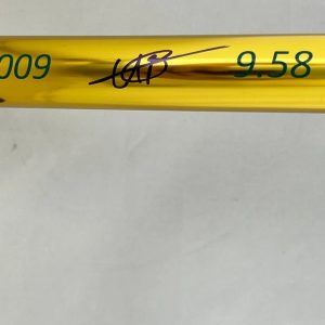 Usain Bolt Signed Baton berlin 2009 9.58 100M World Record Olympics Beckett B...