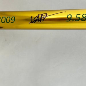 Usain Bolt Signed Baton berlin 2009 9.58 100M World Record Olympics Beckett B...