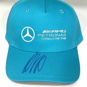 Kimi Antonelli Hand Signed Mercedes Hat F1 Beckett BAS #2