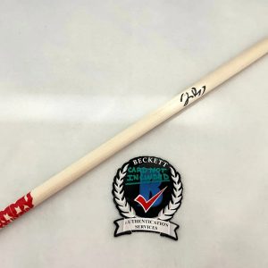 Zach Lind Signed Drumstick Jimmy Eat World Beckett BAS COA