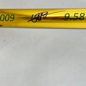Usain Bolt Signed Baton berlin 2009 9.58 100M World Record Olympics Beckett B...