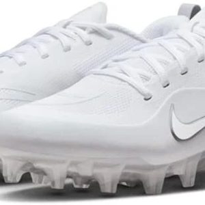 Size 12 Nike Alpha Huarache 8 Pro LAX Men's Football Cleats CW4439-110 White