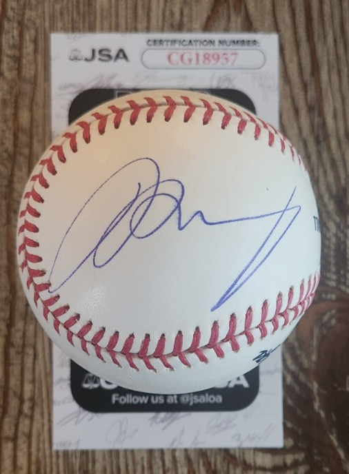 Andy Murray Signed OMLB Baseball w/ JSA COA #CG18957 Tennis Legend