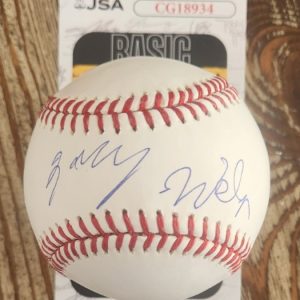 Quincy Wilson Signed OMLB Baseball w/ JSA COA 2024 Summer Olympics Youngest Gold