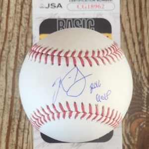 Kyle Snyder Signed OMLB Baseball w/ JSA COA 2016 Summer Olympics Gold Wrestling
