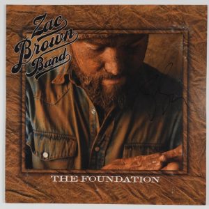 Zac Brown Band JSA Autograph Signed Album Vinyl The Foundation