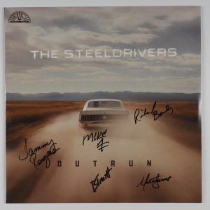 The Steeldrivers JSA Fully Signed Autograph Record Album Vinyl Outrun