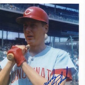 WOODY  WOODWARD  CINCINNATI  REDS    SIGNED