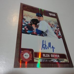 ALEX MEYER TWINS 2011 PLAYOFF CONTENDERS ROOKIE TICKET SIGNED AUTOGRAPHED CARD