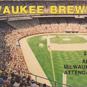 MILWAUKEE BREWERS MLB BASEBALL 1984 MEDIA GUIDE VINTAGE GREAT COLOR RARE