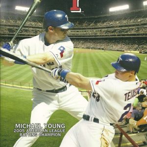 TEXAS RANGERS MLB BASEBALL 2006 MEDIA GUIDE VINTAGE GREAT COLOR AUTHENTIC