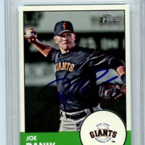 JOE PANIK 2012 TOPPS HERITAGE MINORS ROOKIE ALL STAR CARDS W/ COA