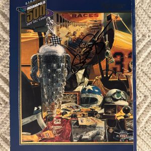 1996 Indy 500 Program Signed By Winner Buddy Lazier Autographed Indianapolis