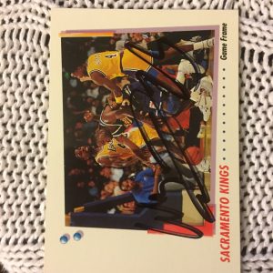 Wayman Tisdale Signed Basketball Trading Card Deceased RIP Oklahoma Sooners