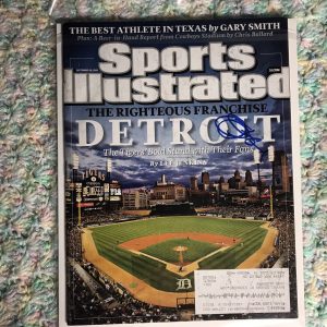 Jim Leyland Signed Sports Illustrated Magazine Autographed
